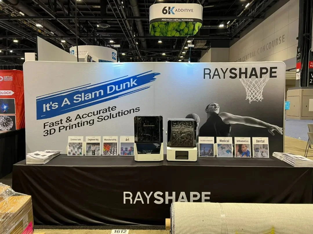 展会回顾 | RAYSHAPE惊艳亮相北美3D打印行业盛会RAPID ＋ TCT，人气狂飙！